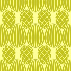 Easter seamless pattern. Repeating Eggs. Vector illustration