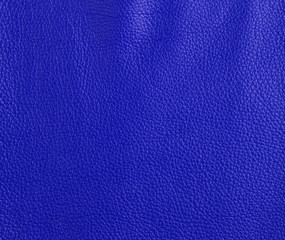 Fototapeta premium texture of dark blue cow leather, full frame