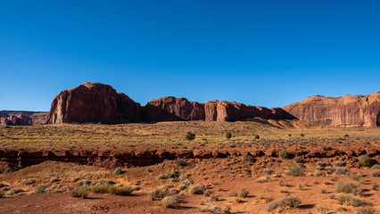 Fototapeta na wymiar Monument valley view, desert