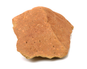 Rocks on white background