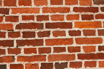 red brick wall, blank background, red brick Texture, blank by your unique text