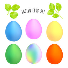 Easter eggs collection.