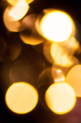 abstract background of defocused lights