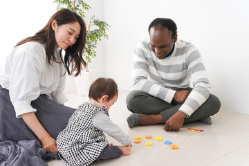 英会話教室の体験をする赤ちゃん