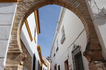 andalucia españa calle arquitectura arcos arabe jaen pueblo