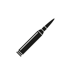 Cartridge bullet icon, great design for any purposes. Vector illustration icon.
