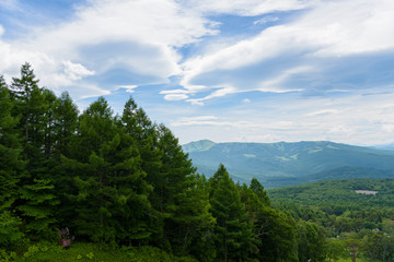 車山高原の絶景