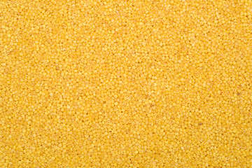 Millet yellow background