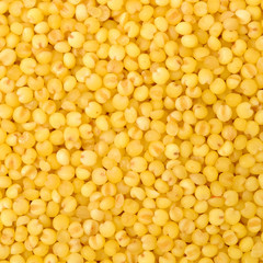 Millet yellow background