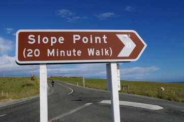 S&uuml;dkap Slope Point Neuseeland S&uuml;dinsel