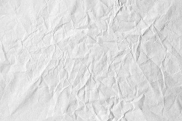 Grey crumpled background paper texture