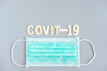 mask protection corona virus (COVIT-19).Anti pollution mask.air face mask