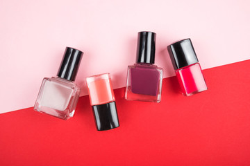 Obraz premium Bright manicure design