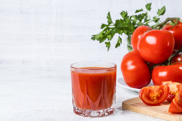 Image with tomato juice.