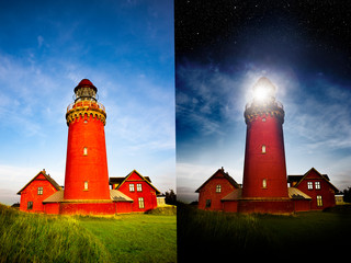 Bovbjerg Fyr Leuchtturm in Dänemark