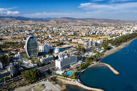 Limassol, Cyprus, aerial view
