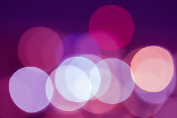Colorful bokeh abstract background.Blurred bokeh wallpaper.