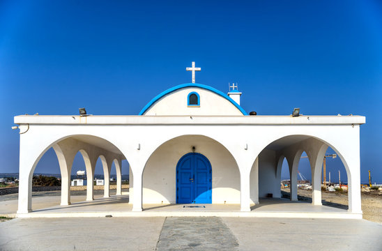 St. Thekla (Agia Thekla) church in Agia Napa, Cyprus