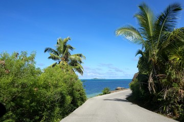route de Praslin - Seychelles