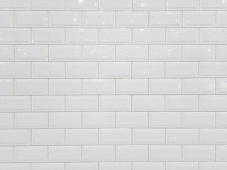 Fototapeta premium biały mur z cegły
