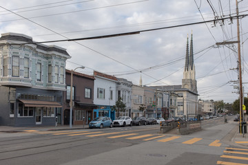 Fototapeta na wymiar San Francisco cityscape