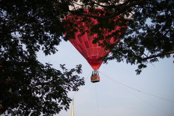 Hot Air Balloons at the 10th Putrajaya International Hot Air Balloon Fiesta.