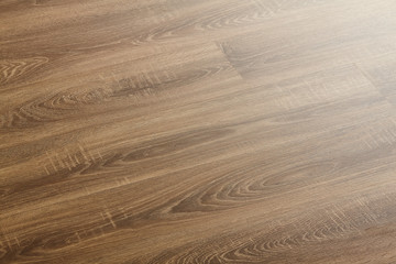 Wooden natural texture. New parquet blank. Wooden laminate floor boards background image. Home decor.