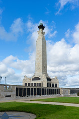 Fototapeta premium The Naval war memorial in Southsea, Portsmouth UK