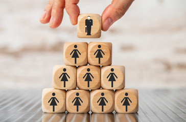 choice between businessman or businesswoman