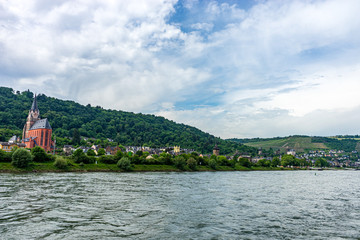 Germany, Rhine Romantic Cruise, a large body of water