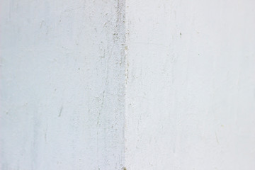 Corner of a plastered wall