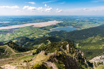 Hiking and climbing on the Tegelberg