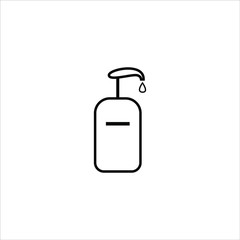 hand wash bottle icon