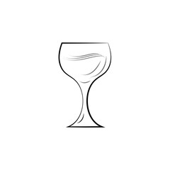 Glasses icon vector design template