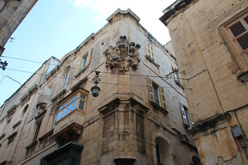 Fototapeta premium buildings (palaces ?) in valletta (malta)