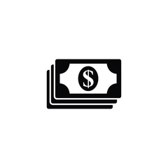 money icon. Vector dollar sign. 