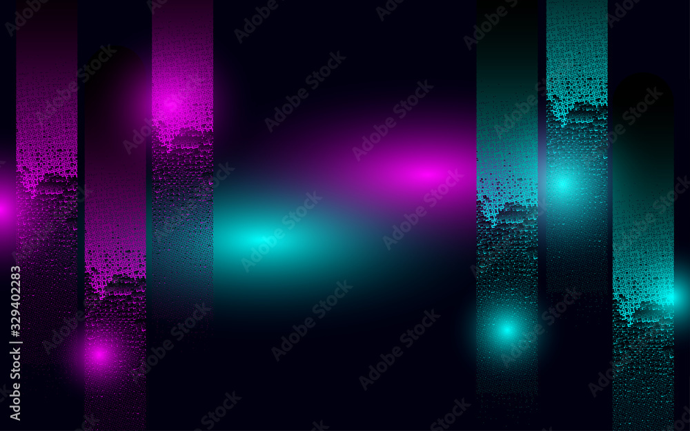 Poster trendy gradient color shine background. dynamic and modern concept with colorful design. minimal sty