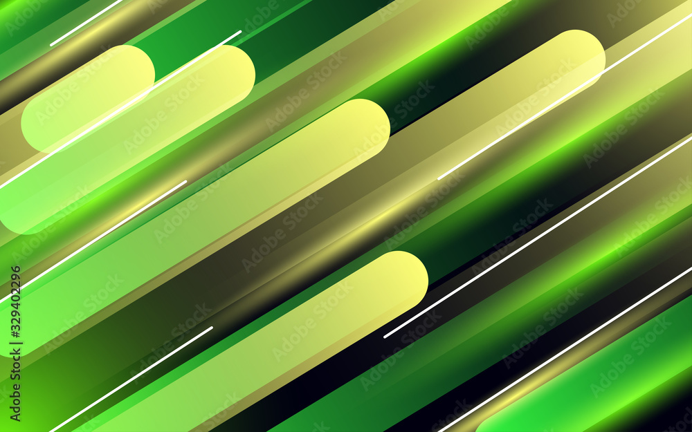 Poster trendy gradient color shine background. dynamic and modern concept with colorful design. minimal sty