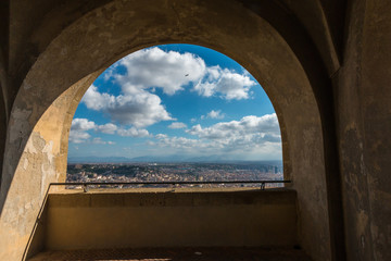 Volando sopra Napoli