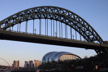 Fototapeta na wymiar Tyne Bridge