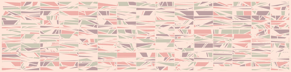 Abstract Random Color Poligones Generative Art background illustration