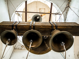 Old bells in church.