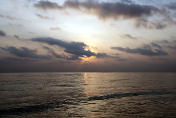 Fototapeta na wymiar Sunrise at Havelock Island