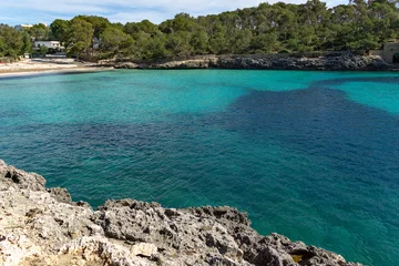 Foto op Canvas Playa de S´Amarador, Mallorca Spanien © Henrik Dolle