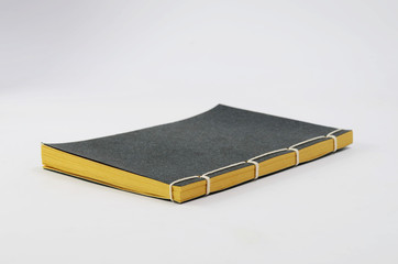 Black and gray cover line books on white background