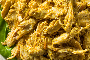 Homemade Curried Coronation Chicken with Lettuce