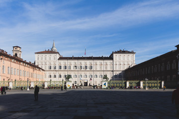 Fototapeta na wymiar Royal Palace of Torino