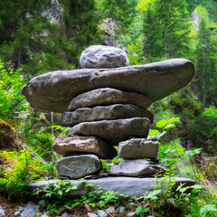 Fototapeta premium Stack of rocks