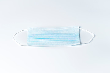 Surgical mask to prevent the spread of coronavirus and covid-19 and to be isolated or in quarantine