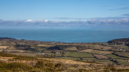 Fototapeta na wymiar View of Windgates to the Sea, Greystones, County Wicklow